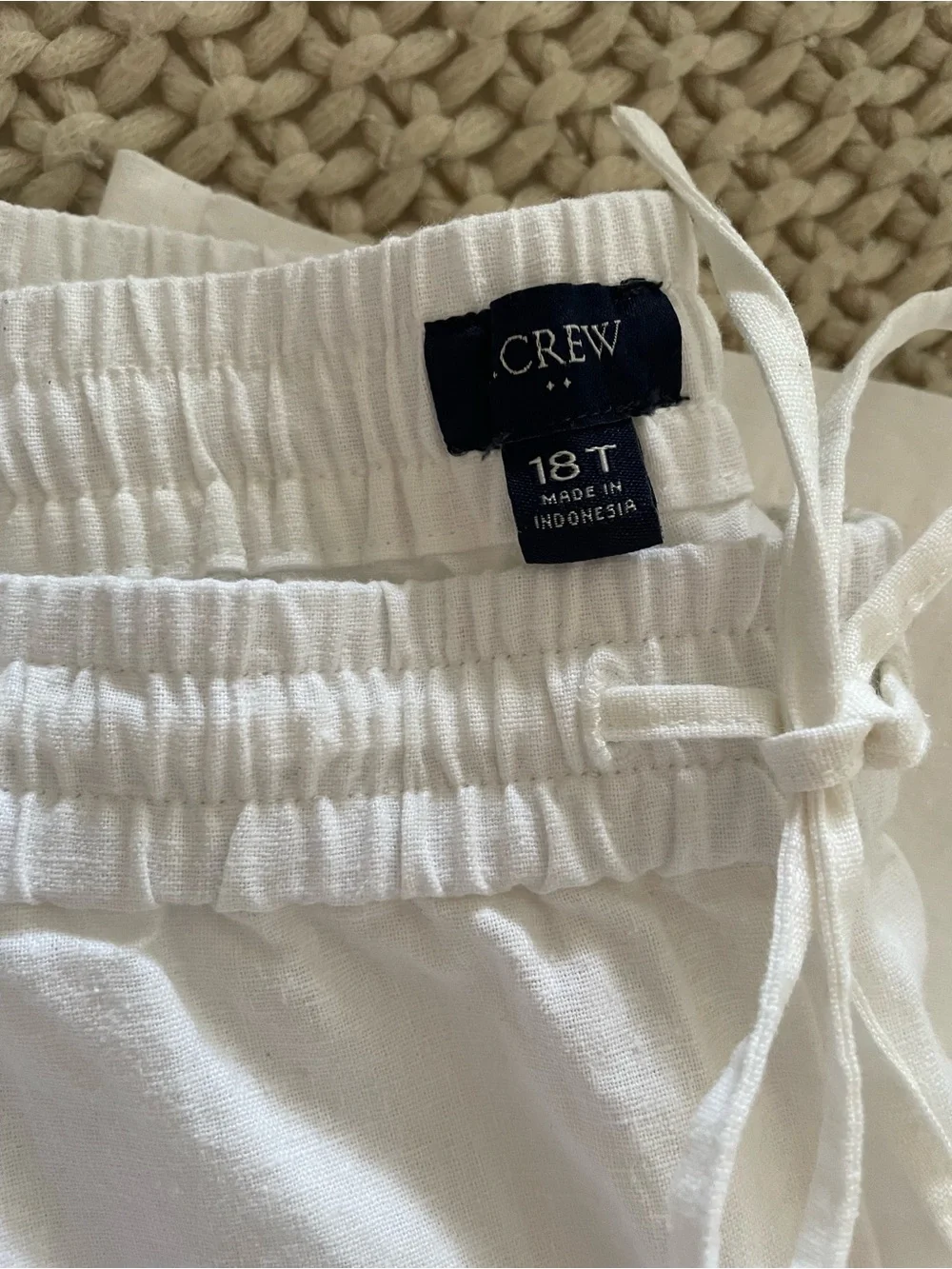 J. Crew Linen/Cotton Blend Pants
